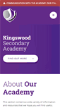 Mobile Screenshot of kingswoodsecondaryacademy.org